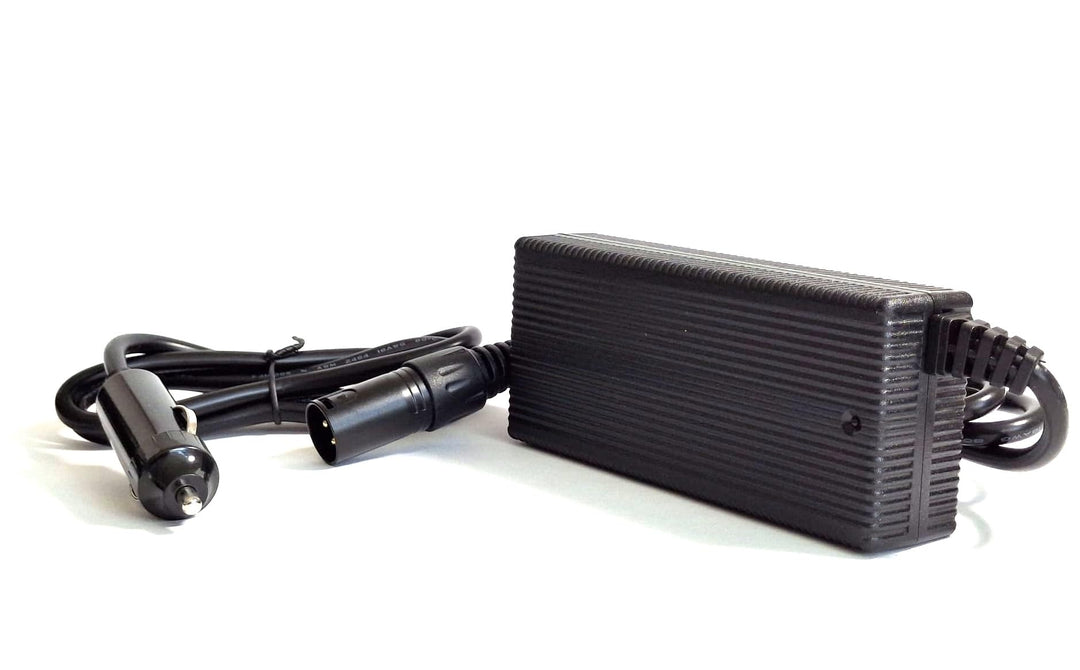 Enerpower DC-DC Kfz Ladegerät 12V-24V Li-Ion auf 29,4V 2A für für 24V Li-Ion Akkus für Elektromobil,