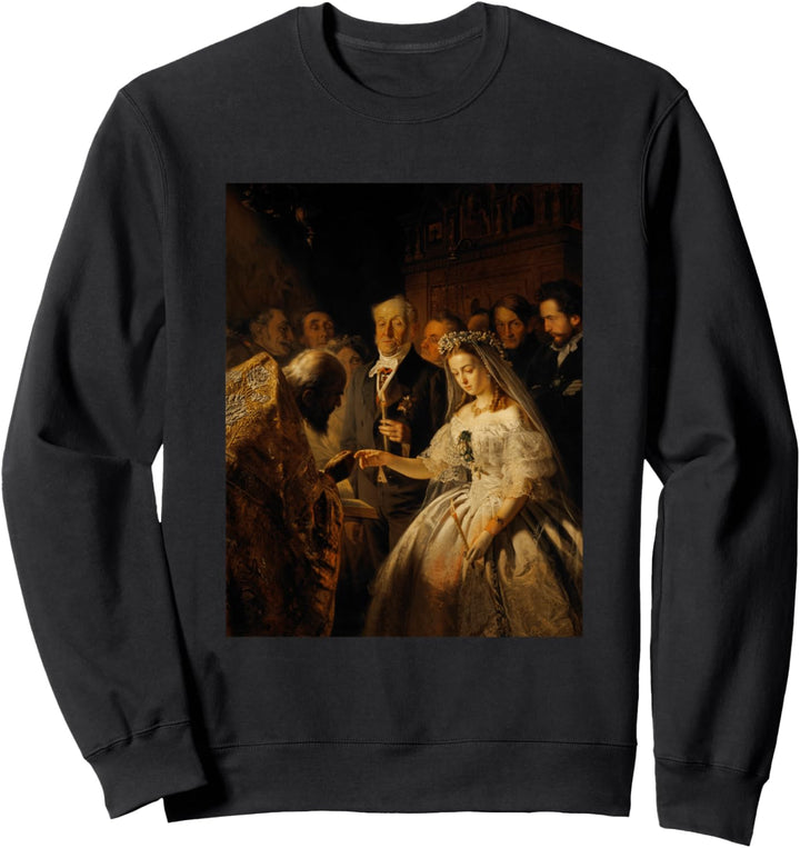 The Unequal Marriage Gemälde von Vasili Pukirev Sweatshirt