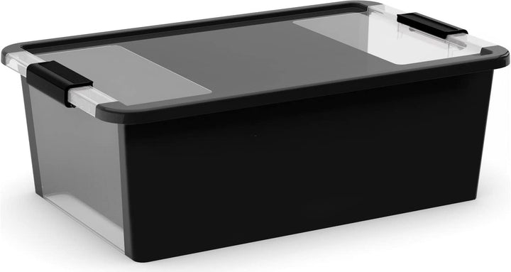 PROREGAL SuperSparSet 2x Mehrzweck Aufbewahrungsbehälter STORAGE mit Deckel | HxBxT 19x55x35cm | 26