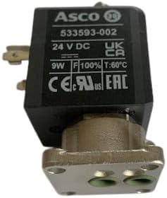 Rancilio 24V Gruppenventil 3/2 Wege-Ventil Magnetventil schwarz