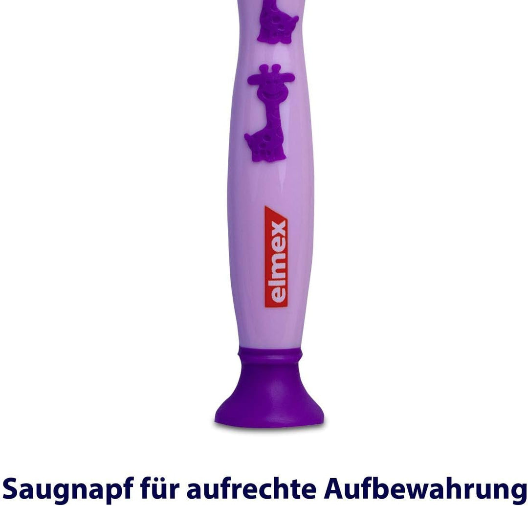 Elmex Kinder Set mit Zahnpasta & 6 Zahnbürsten - besonderer Kariesschutz für Milchzähne, 2-6 Jahre 1