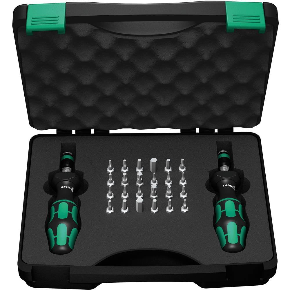 Wera 7440/41 Kraftform Drehmomentschraubendreher-Satz, 26-teilig, 05074738001