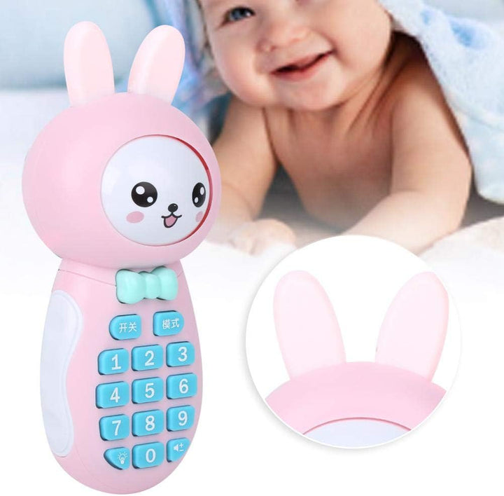 Zerodis Multifunktionales Baby-Musikspielzeug, Cartoon Kid Handy Elektronisches Telefon Spielzeug Mu