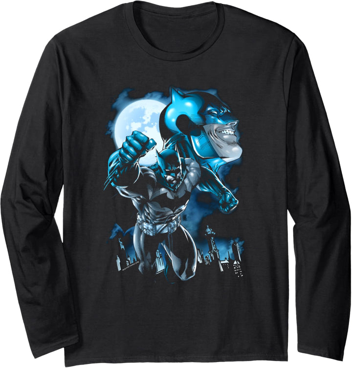 Batman Moonlight Bat Langarmshirt