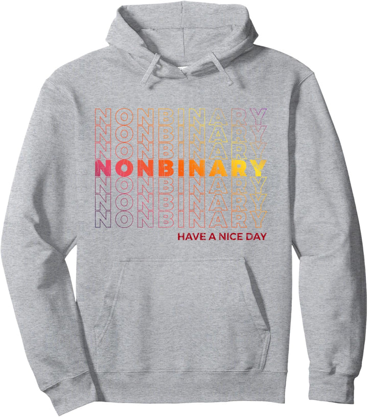 Nonbinary Transgender Geschenk Genderqueer LGBT LGBTQIA Pullover Hoodie