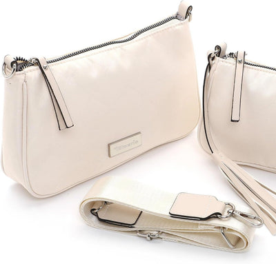 Tamaris Umhängetasche TAS Lisa 32381 Damen Handtaschen Print Einheitsgrösse Beige 400, Einheitsgröss