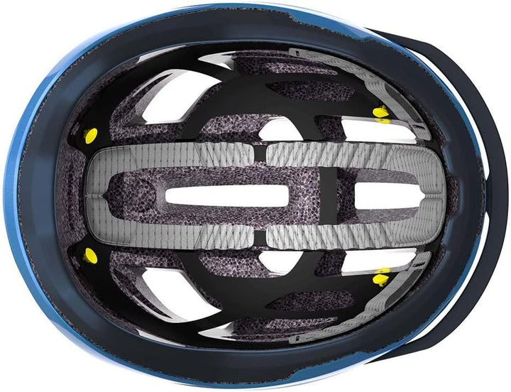 Scott Arx Plus MIPS Rennrad Fahrrad Helm Metal blau 2024: Grösse: S (51-55cm)