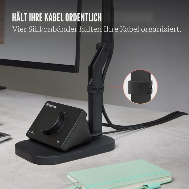 Elgato Wave Desk Stand – Verstellbarer Mikrofonständer, kompatibel, HyperX, Rode, Fifine, Shure und