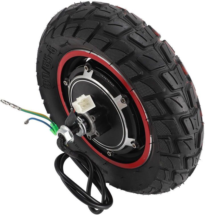 Elektroroller Nabenmotor Hinterrad für KUGOO M4 M4pro, 48V 800W 10 Zoll E-Scooter Hinterrad Antriebs