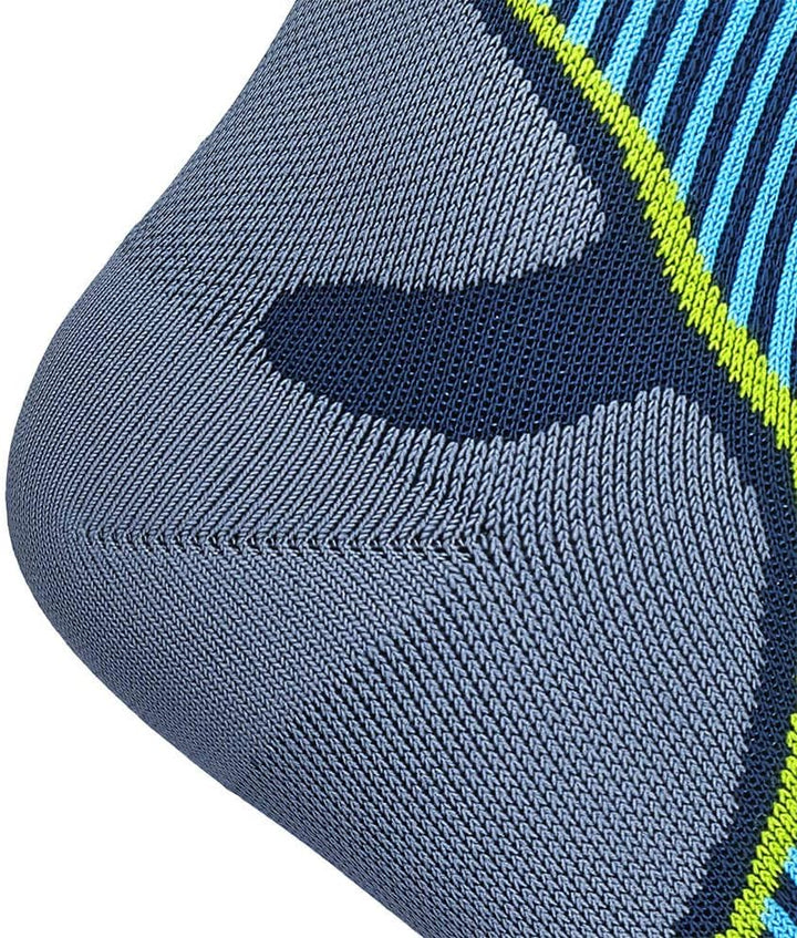 BAUERFEIND Laufsocken Run Performance Compression Socks, 1 Paar Sportsocken 38-40 / S Blau, 38-40 /