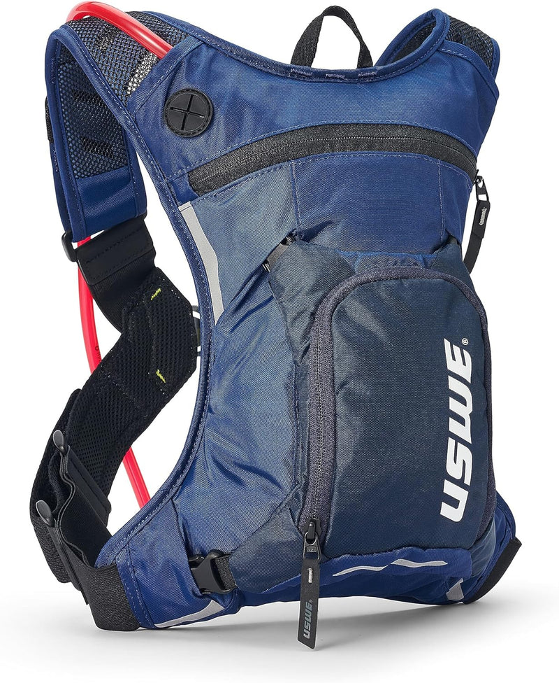 USWE Moto Hydro Hydration Pack - with Water Bladder, a High End, Bounce Free Backpack for Enduro and