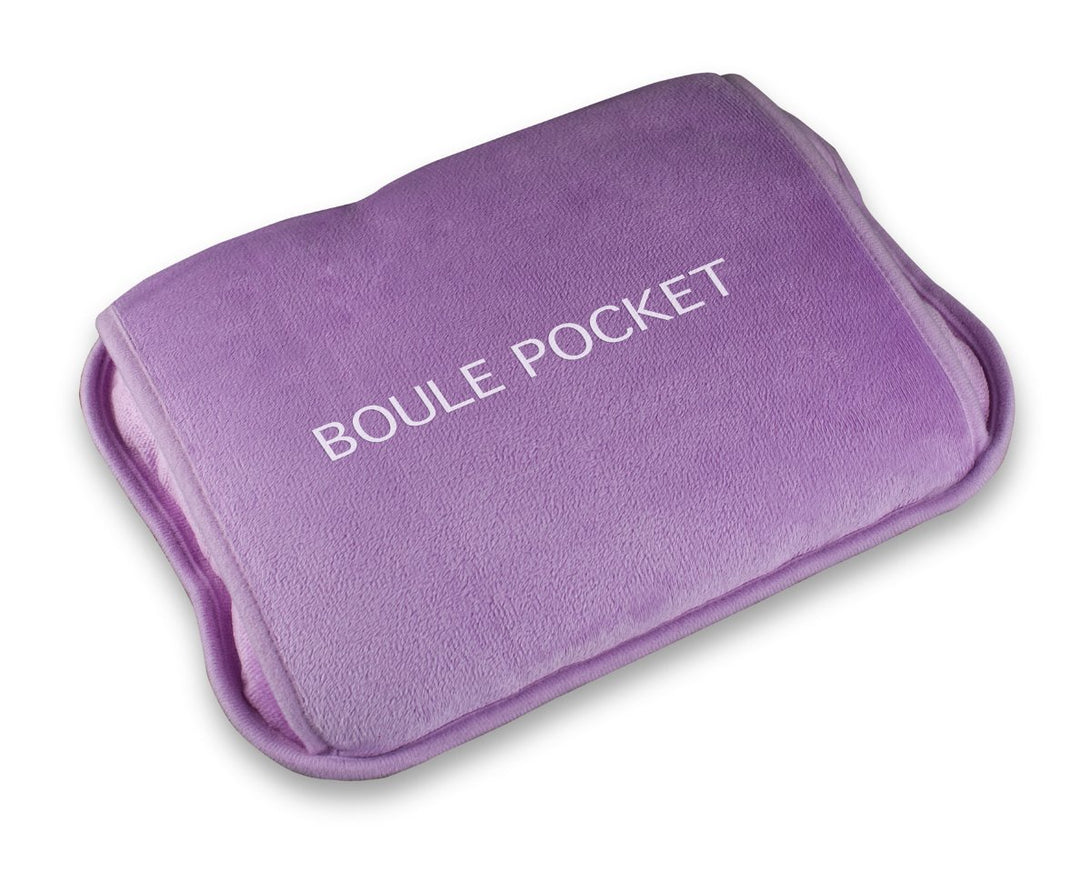 MACOM Enjoy & Relax 920 Boule Pocket Ultraweich, wiederaufladbar, ohne Kabel mit Tasche, Lila