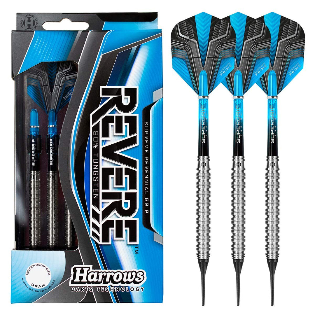 Harrows Soft Darts Revere 90% Tungsten Softtip Dart Softdart Hochwertiger Tungsten Dart mit Schäften