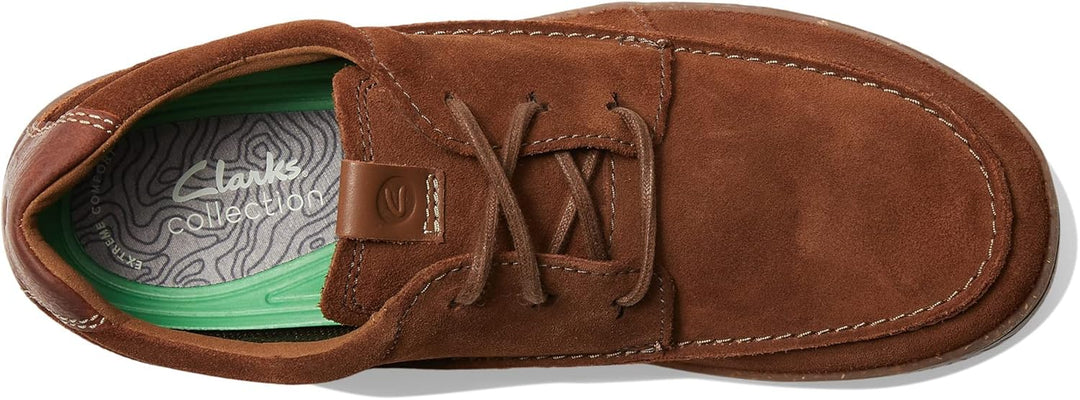 Clarks Herren Hodson MocOxford 41.5 EU Dunkelbraunes Wildleder, 41.5 EU Dunkelbraunes Wildleder