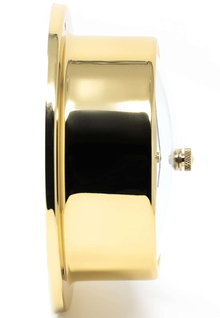 BARIGO 183MS TEMPO Innen-Barometer, Glas, Messing-Gehäuse poliert