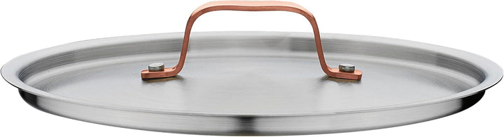 Spring Kochtopf GOURMET, mehrschichtiger Topf mit Deckel aus Edelstahl, backofengeeignet, mit Innens