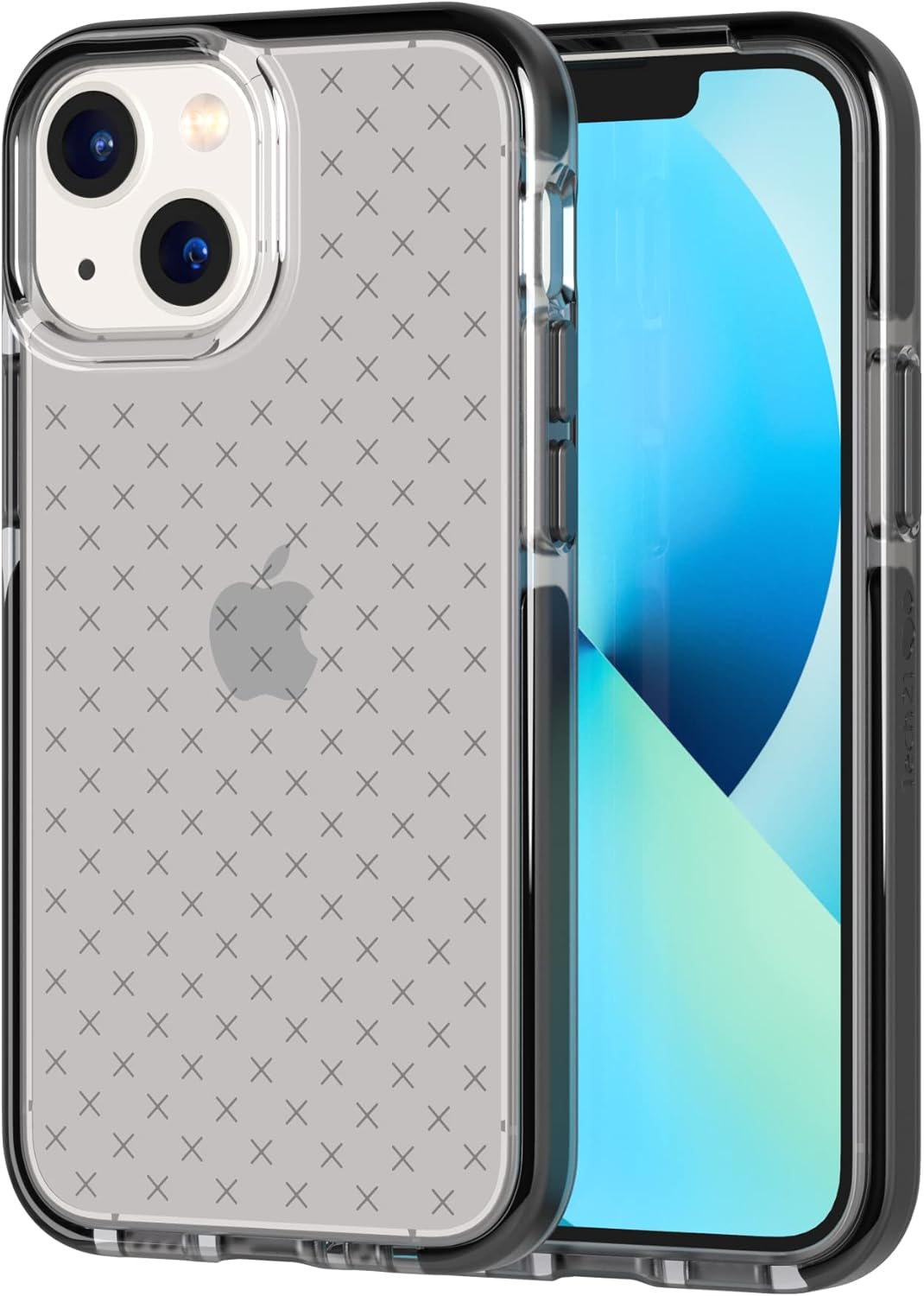 tech21 Evo Check Schutzhülle für iPhone 13 Mini – Schutzhülle mit 5,8 m langem Fallschutz schwarz iP