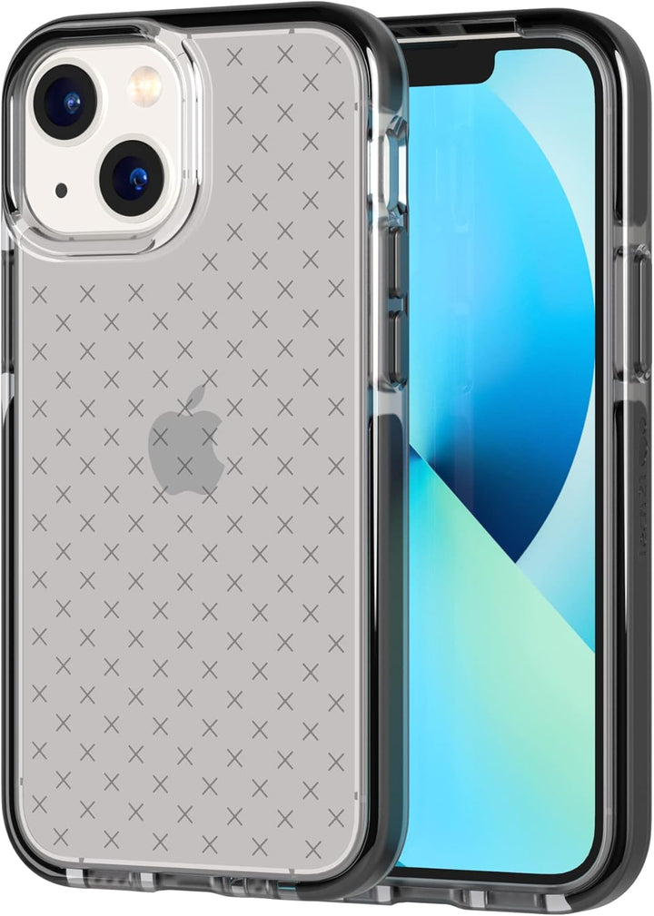 tech21 Evo Check Schutzhülle für iPhone 13 Mini – Schutzhülle mit 5,8 m langem Fallschutz schwarz iP