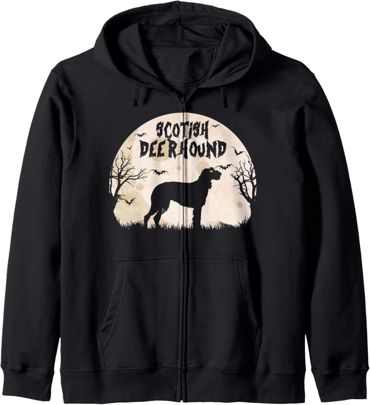 Halloween Horror Schottischer Hirsch Kapuzenjacke