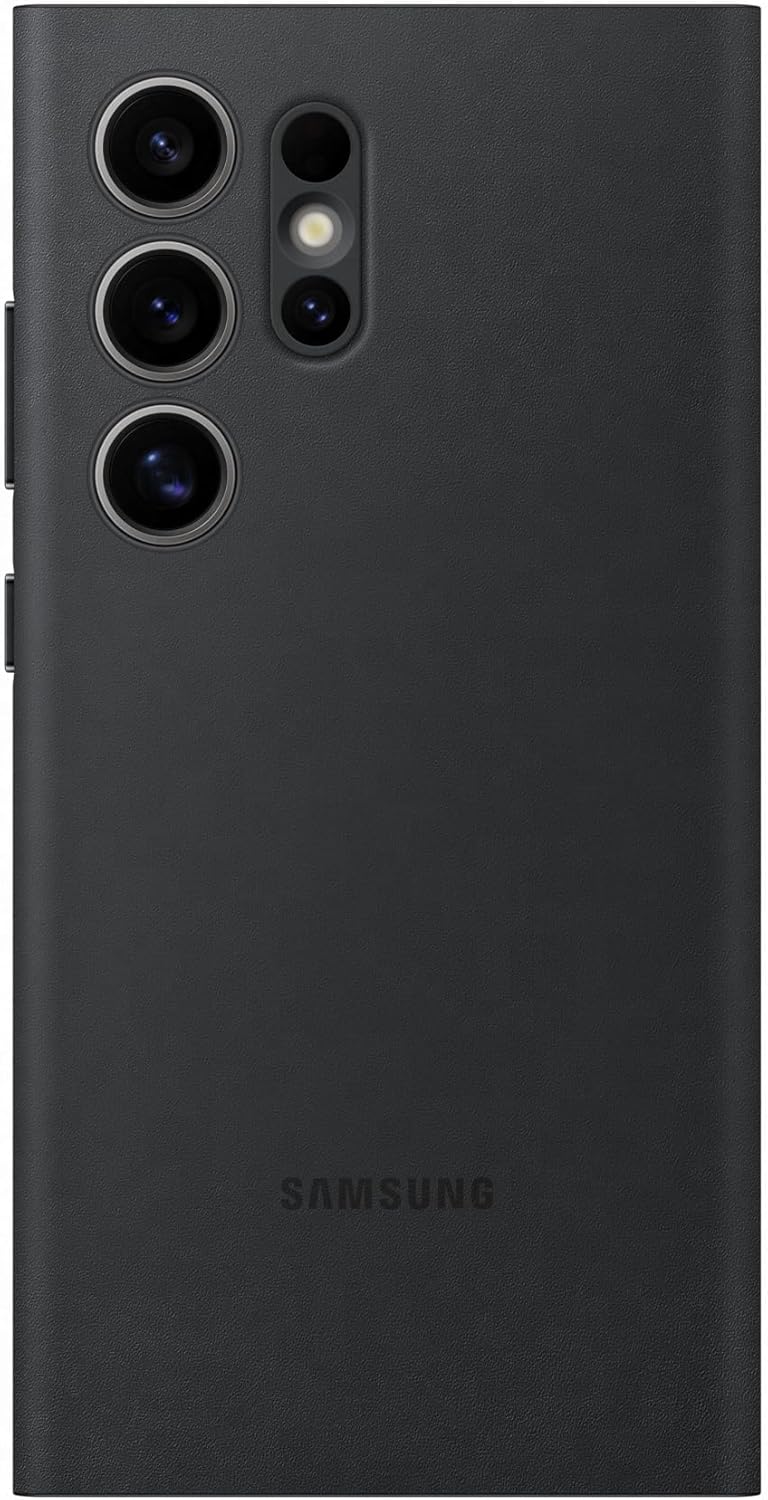 Samsung Smart View Wallet Smartphone Case EF-ZS928 für Galaxy S24 Ultra, Handy-Hülle, Kartenfach, Si