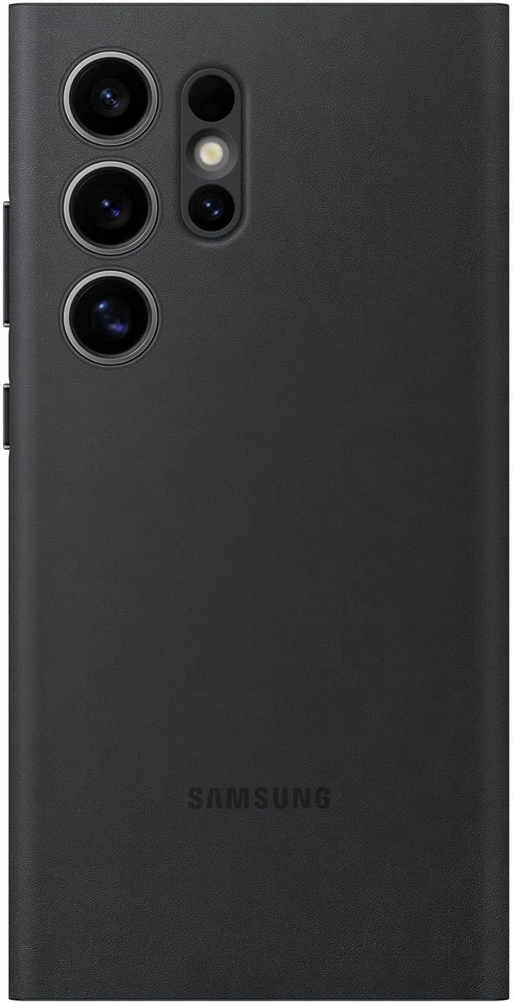 Samsung Smart View Wallet Smartphone Case EF-ZS928 für Galaxy S24 Ultra, Handy-Hülle, Kartenfach, Si