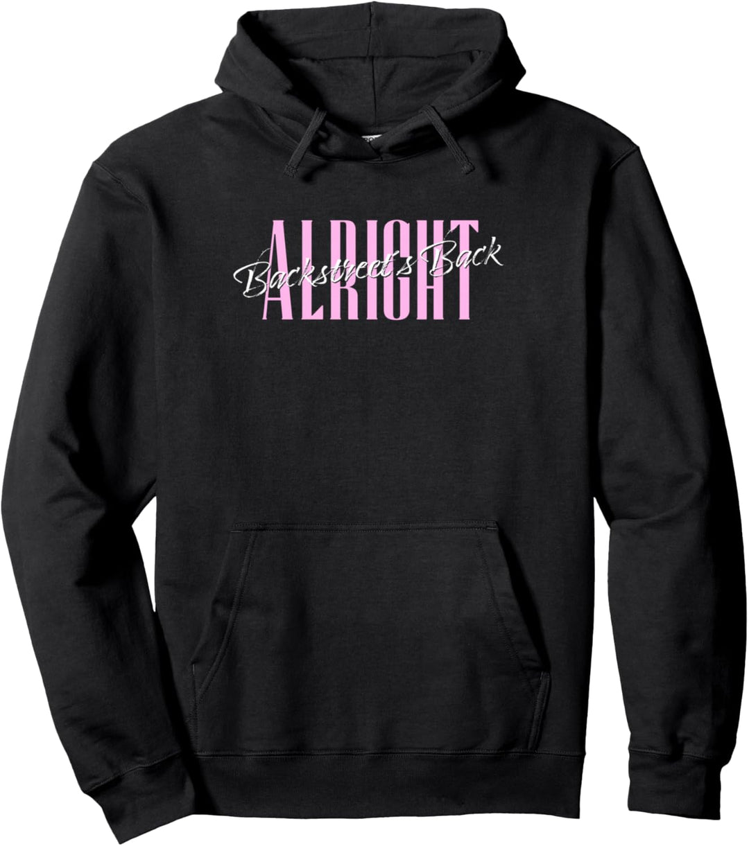 Backstreet Boys – Backstreets Back Alright Lyric Pullover Hoodie
