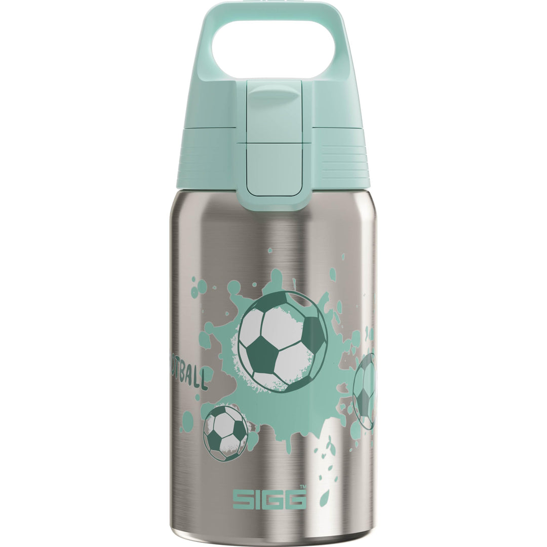 SIGG - Edelstahl Trinkflasche Kinder - Shield One - Für Kohlensäurehaltige Getränke Geeignet - Ausla