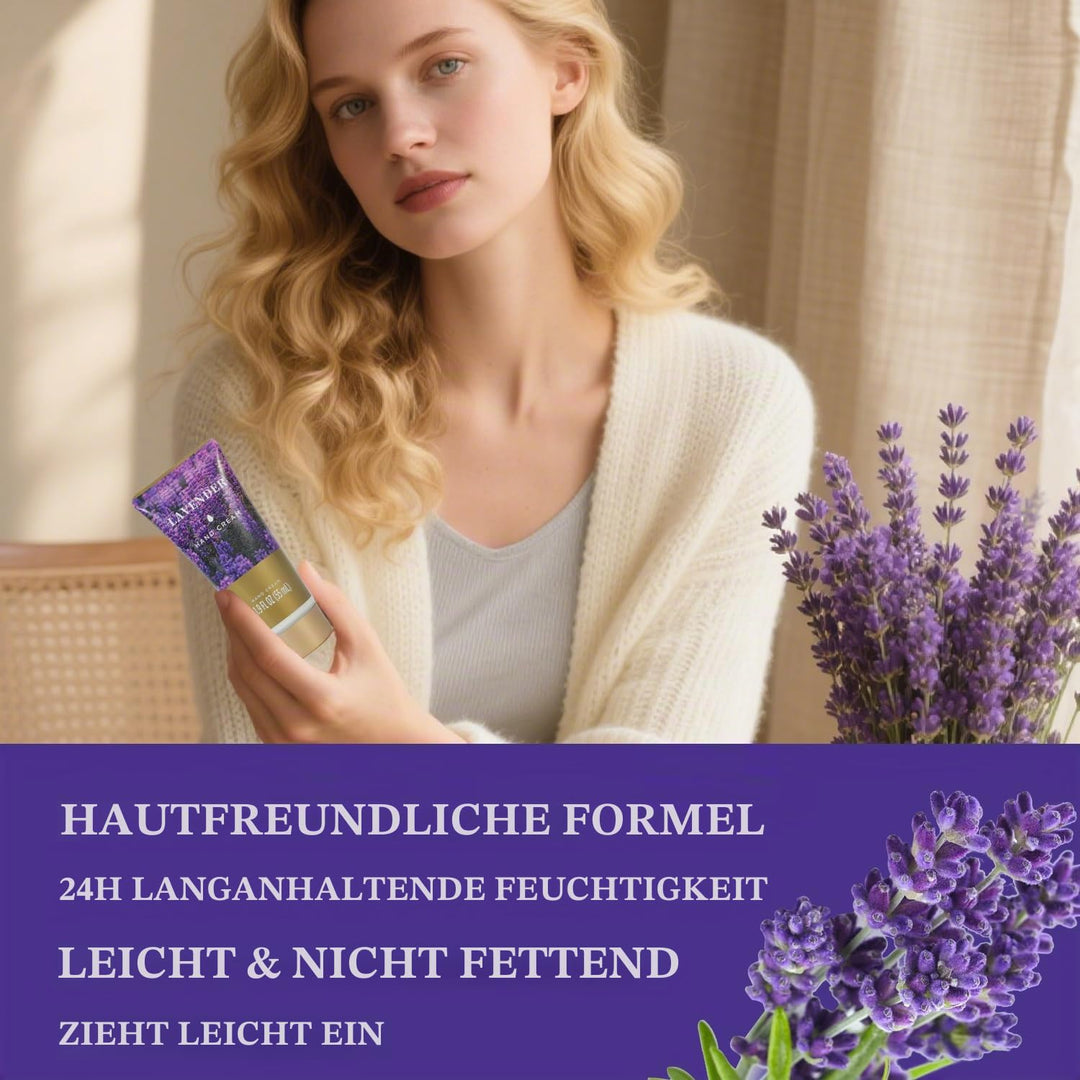 SPA LUXETIQUE Wellness Set für Frauen - 8tlg Lavendelduft Bade Geschenkset mit Duschgel, Bodylotion,