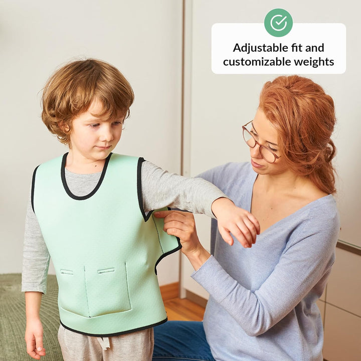 Gewichtsweste Kinder | Weighted Vest als ADHS Hilfsmittel und Autismus Hilfsmittel | Autismus-Sensor