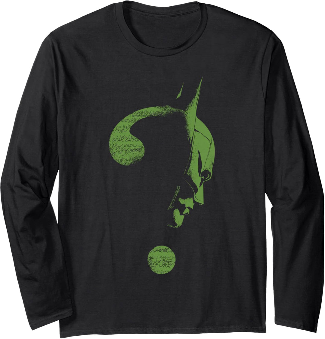 The Batman Question Mark Langarmshirt