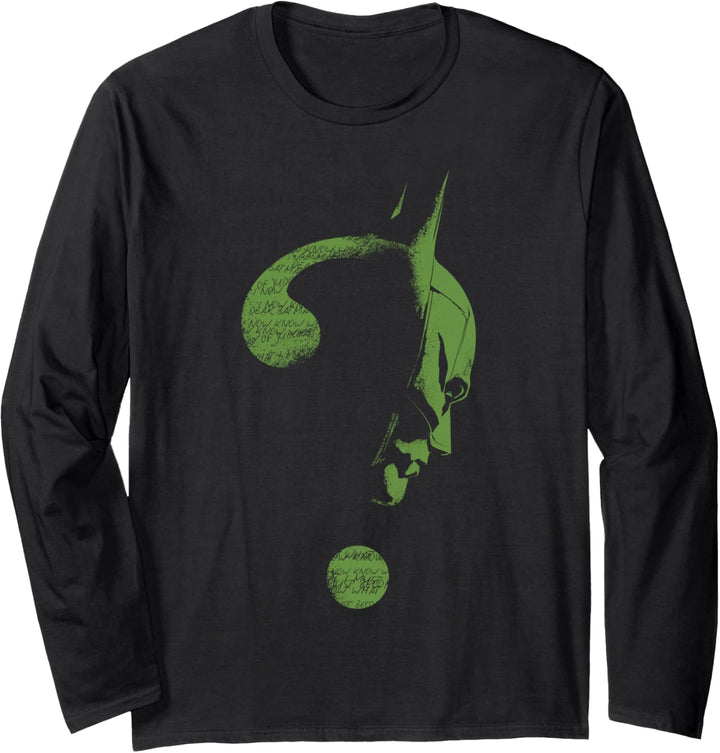 The Batman Question Mark Langarmshirt