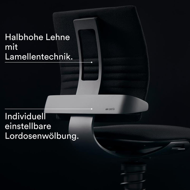 aeris 3Dee ergonomischer Bürostuhl – Schreibtischstuhl mit einzigartiger Rückenlehne – Bürostuhl ohn