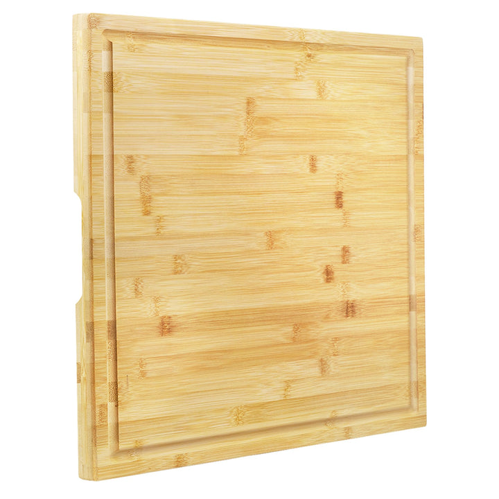 Utoplike Extra XL grosses Schneidebrett, Bambus-Schneidebretter aus Holz für Küche, Big Butcher Bloc