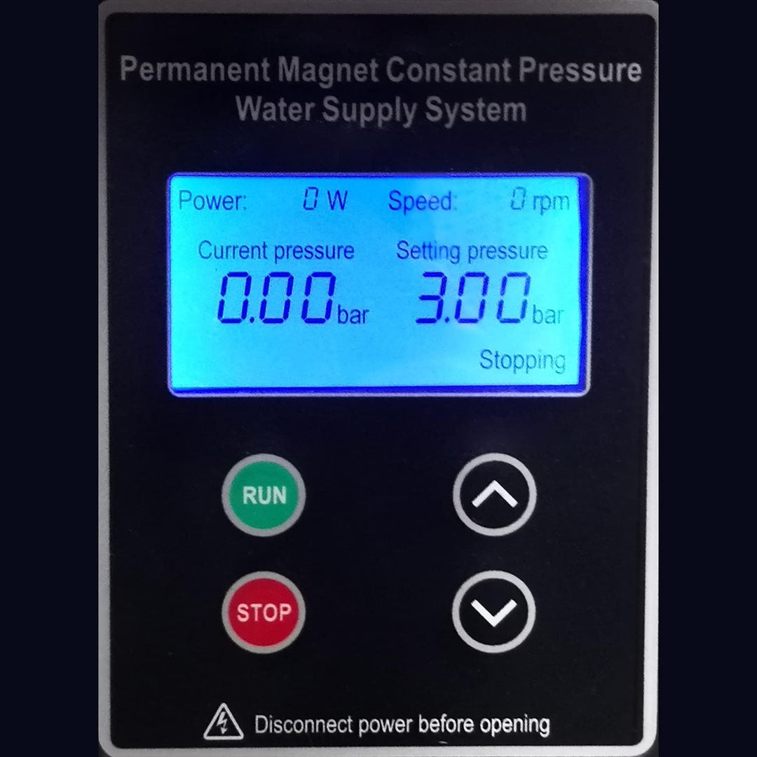 INVERTER-HAUSWASSERWERK - INVERT-Tech 2 Permanent Magnet Centrifugal-Pumpe Hauswasserautomat Hauswas
