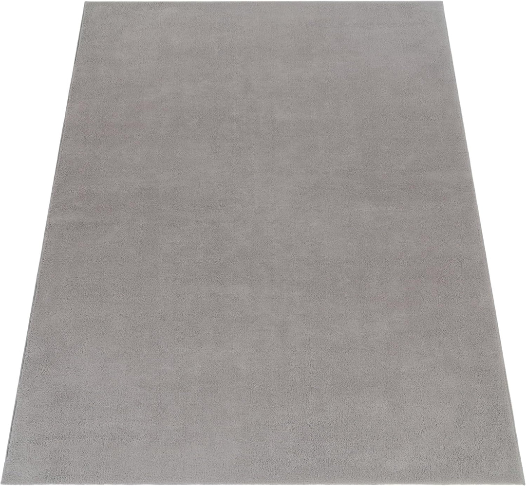 Paco Home Waschbarer Teppich Wohnzimmer Schlafzimmer Kurzflor rutschfest Flauschig Weich Moderne Ein