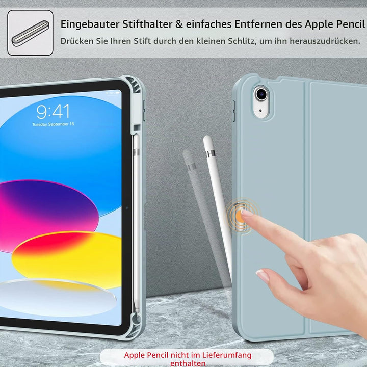 FINTIE Tastatur Hülle für iPad 11.Generation 11" 2025, iPad 10. Generation 2022 10.9", Schutzhülle m