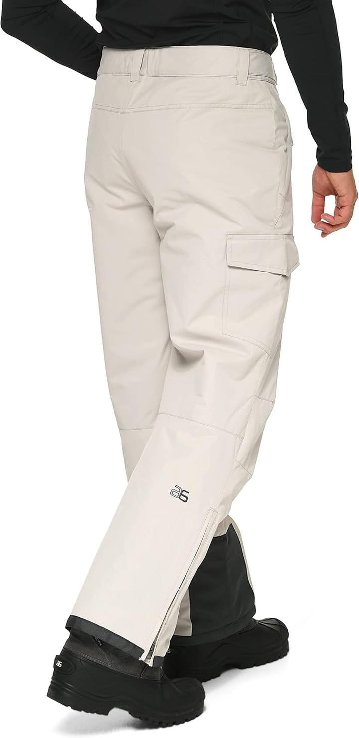 ARCTIX Men's Snow Sports Cargo Pants Skiing-Pants 4X-Large/36" Inseam Stein, 4X-Large/36" Inseam Ste
