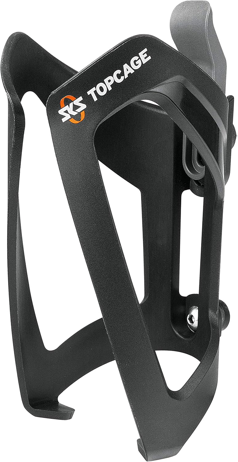 ERGOGEL D3 BAR Fahrradgriff, ergonomische Form, Gel-Schraubgriff, schwarz/grau 138 mm Bundle mit Fla