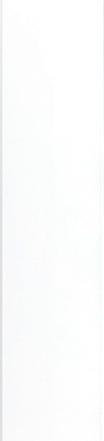 Design Kabelkanal 80mm breit lackiert in Weiss glänzend RAL9003 Alunovo Kabelschacht Leitungskanal I