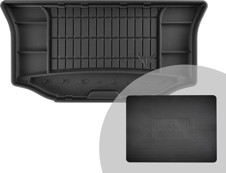 FROGUM ProLine 3D Gummimatte Exklusive Auto Kofferraummatte Kofferraumwanne für Mitsubishi Space Sta