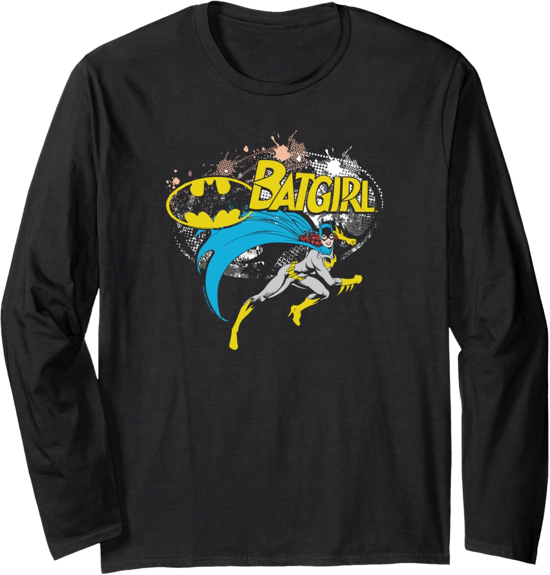 Batgirl Halftone Langarmshirt