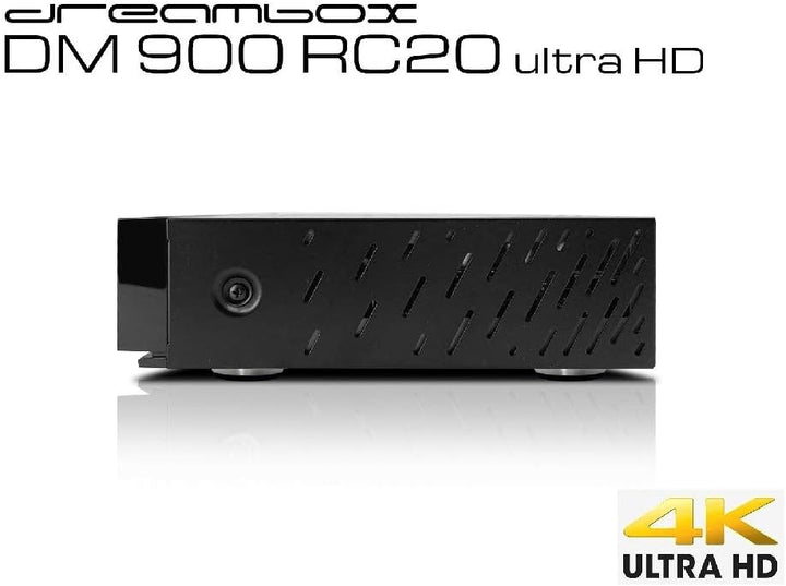 Dreambox DM900 RC20 UHD 4K 1x DVB-S2X FBC MS Twin Tuner E2 Linux PVR Receiver