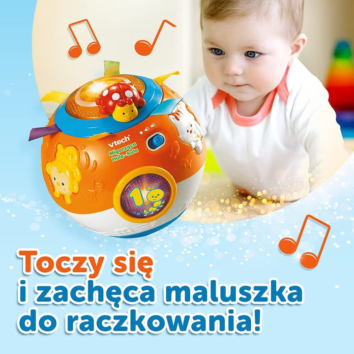 Vtech 60103 Funkelnde Hula-Kugel Spielzeug, Bunt, Od 6 miesięcy