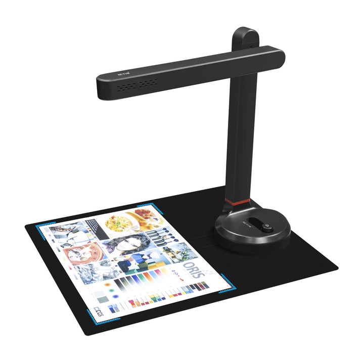 NETUM Dokumentenkamera &amp; Scanner, Buchscanner Capture Grösse A4, 8MP USB Dokumentenkamera mit Autofo