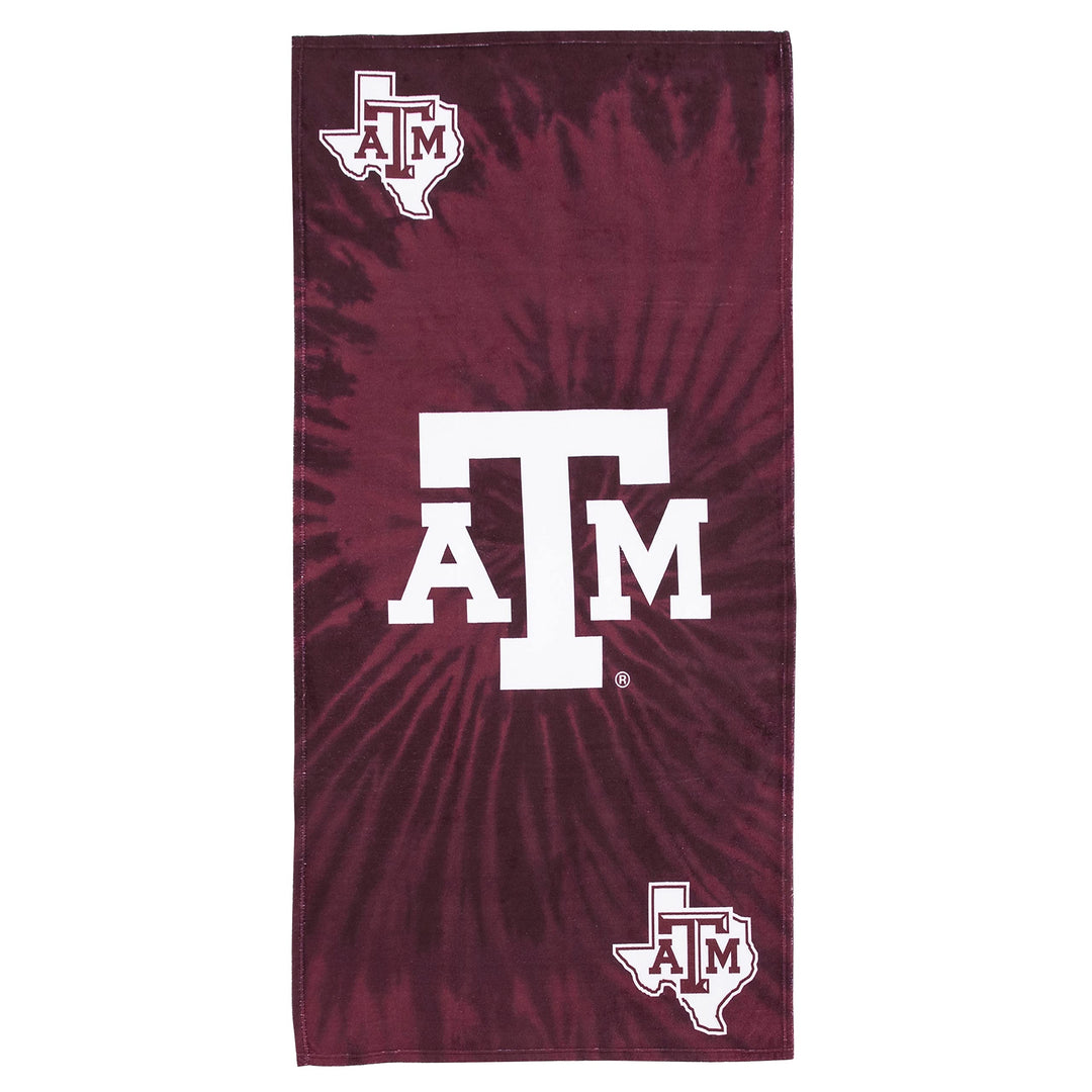 Northwest Unisex-Erwachsene Strandtuch Texas A&M Aggies 30" x 60" Psychedelisch, Texas A&M Aggies 30
