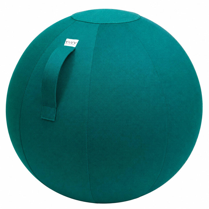 VLUV LEIV Stoff-Sitzball 60cm - 65cm Dark Petrol, 60cm - 65cm Dark Petrol