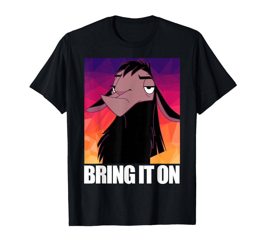 Mens Disney Emperor's New Groove Kuzco Llama Bring It On T-Shirt 3XL Purple