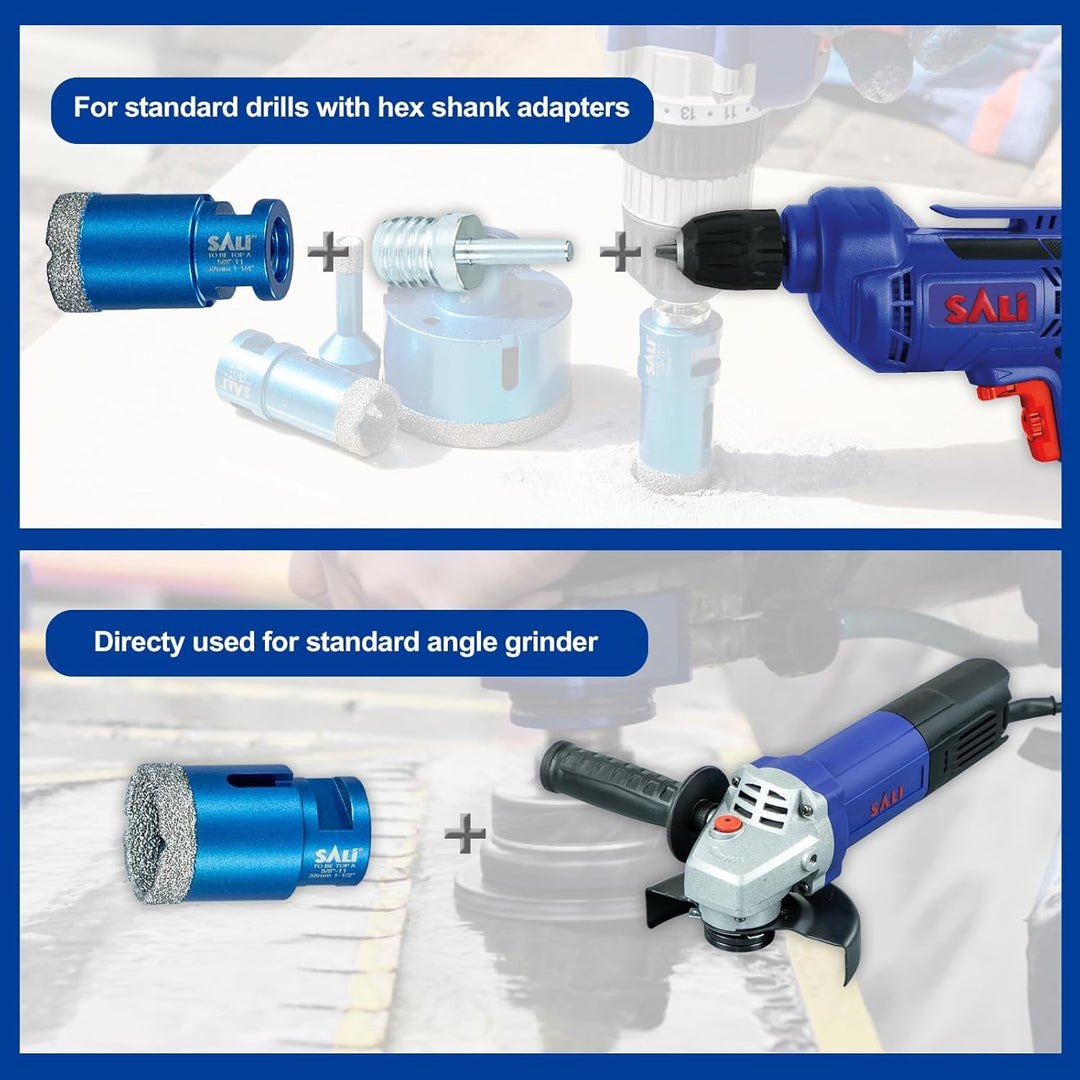Diamant Fliesenbohrer 68mm M14 Gewinde Trockenbohrer Diamantbohrer Glasbohrer Lochsäge Diamant Bohrk