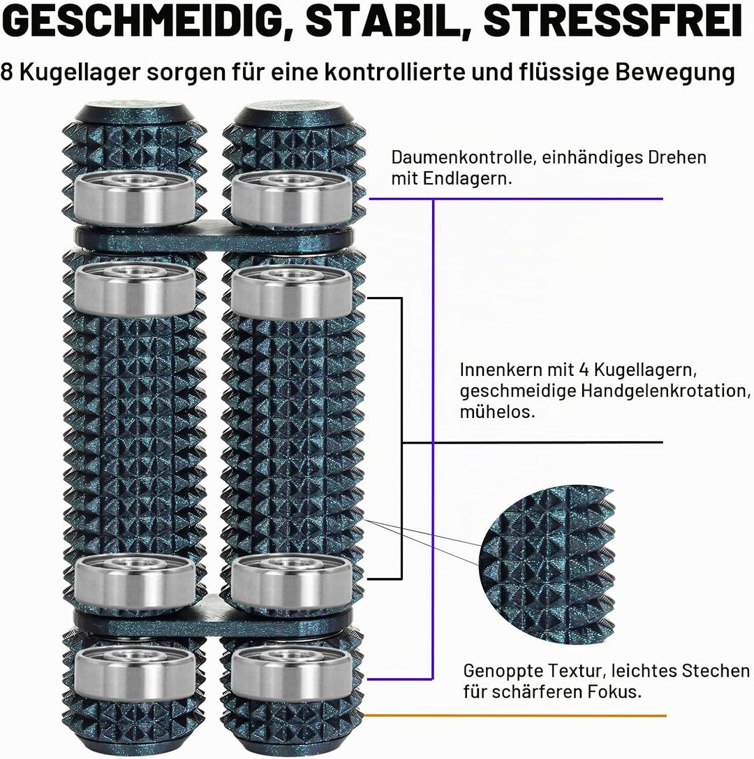 Pain Stim Fidget Roller Erwachsene Büro Stressabbau Sensorisches Hilfsmittel ADHD Angst Fidget Tool