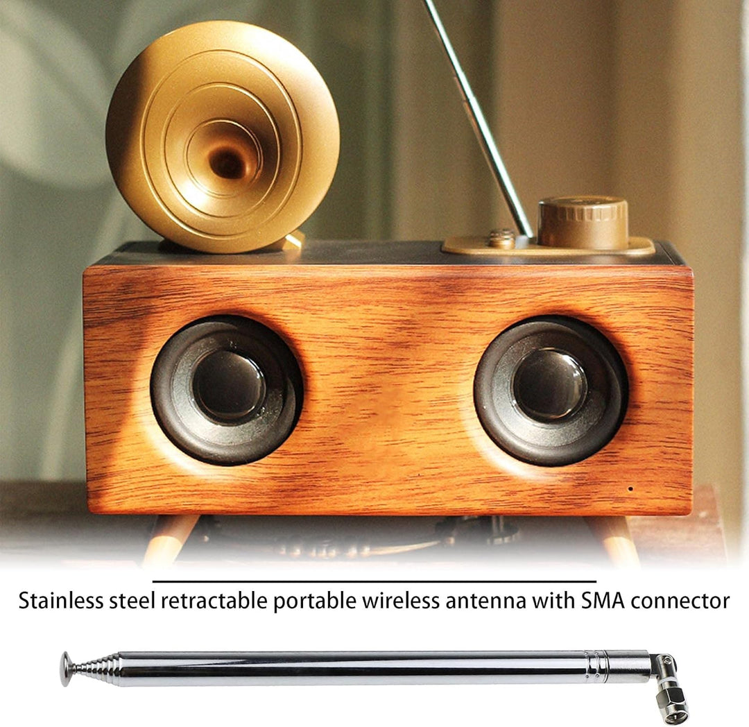 Teleskop-Antenne, 10 Abschnitte, 200–1200 mm, 10 mm Durchmesser, DAB-FM-Antenne, Ersatz für Radio, T